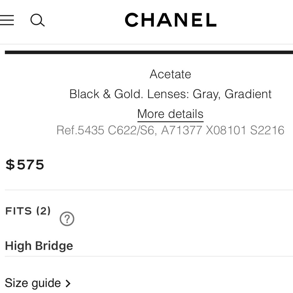 CHANEL Black and Gold Sunglasses with Bold Design - Picture 16 of 16
